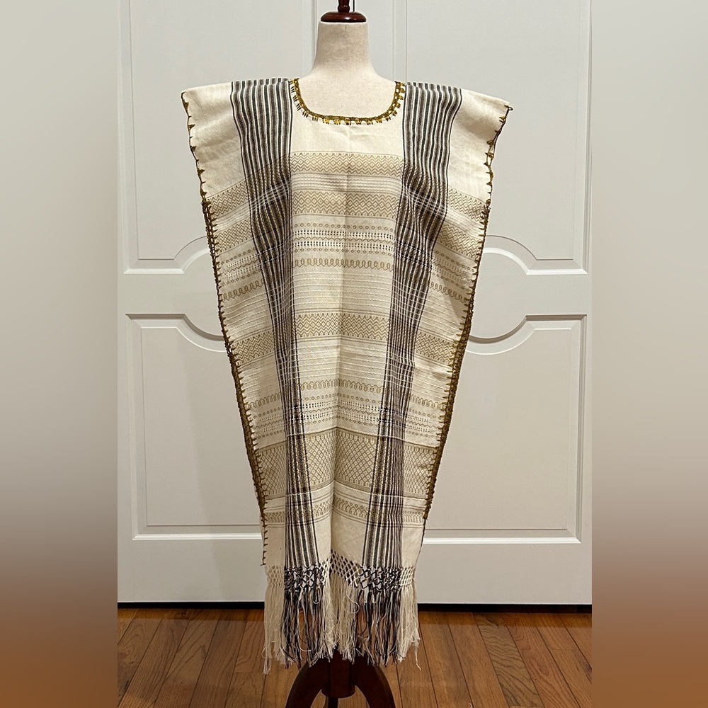 Pedal loom Mexican Dress! Summer Dress! Huipil style!